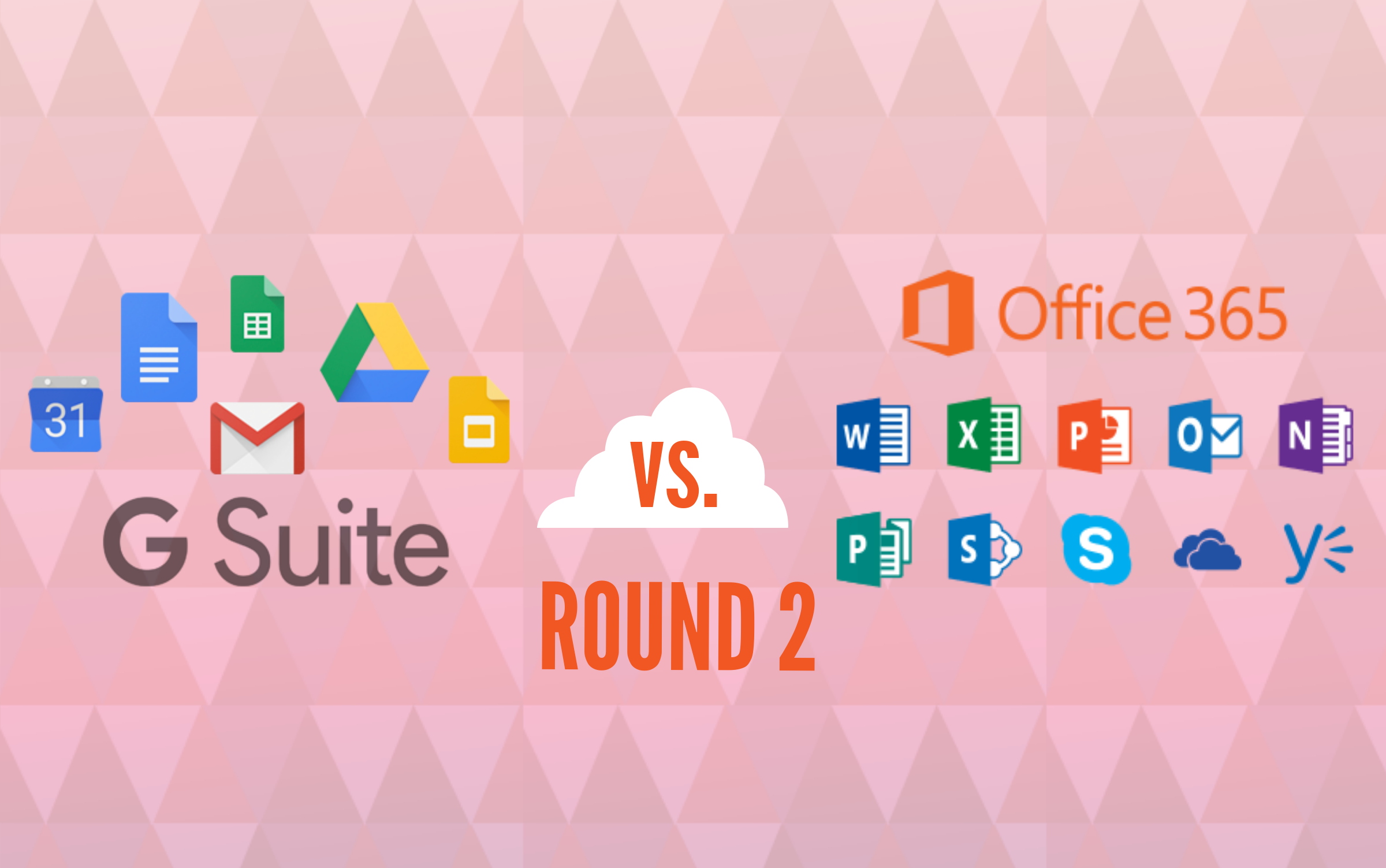 Charity Digital Topics G Suite Vs Office 365 The Features In Depth Infographic