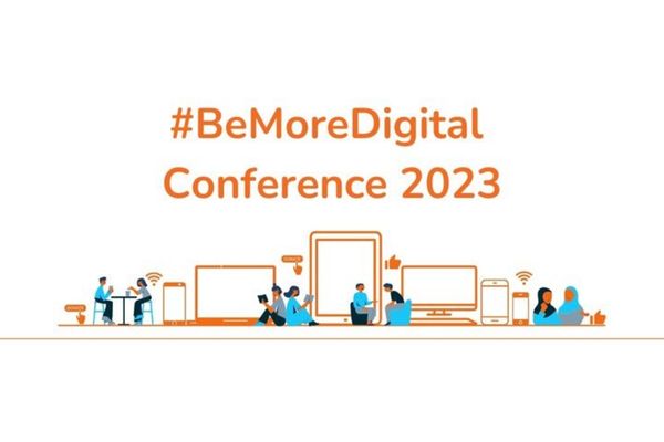 Join us for the #BeMoreDigital Conference 2023